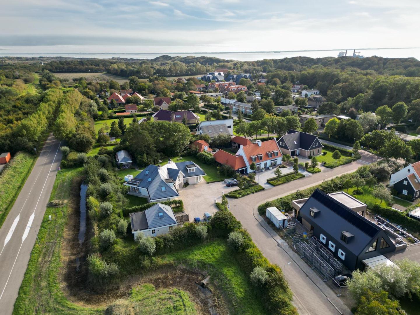 Luxe Prive-Kamer - Studio In Villa Aan Zee, Dishoek, Vernieuwd Bagian luar foto